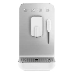 SMEG BCC12WHMEU Kaffeevollautomat Weiß, Dampffunktion, 19 Bar, integriertes Mahlwerk
