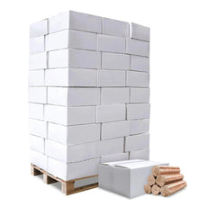 Heizfuxx BBQ-Buchenholzbriketts 18kg x 54 Gebinde 972kg Palette