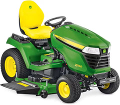 John Deere Rasentraktor X590 mit 122 cm Accel Deep Mähwerk - Modell 2025