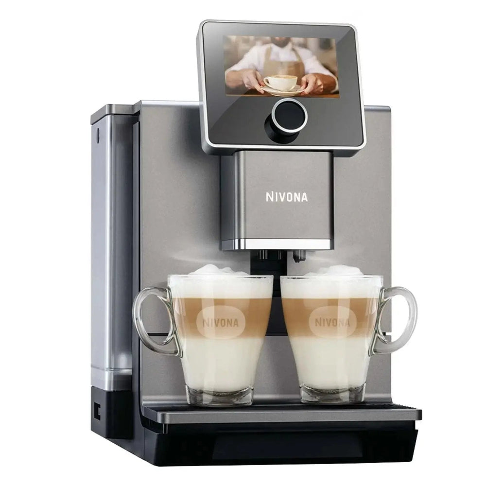 Nivona NICR 970 Kaffeevollautomat Titan Chrom – Voller Aroma, One-Touch-Genuss