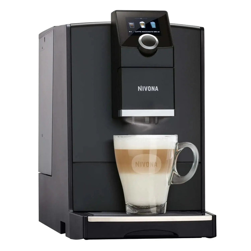 Nivona NICR 790 Kaffeevollautomat Matt Schwarz: Aroma Balance, OneTouch Milchsystem, App-Steuerung