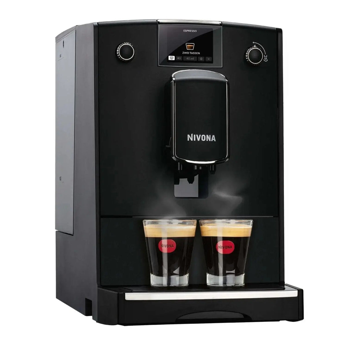 Nivona NICR 690 Eleganter Kaffeevollautomat, matt-schwarz, für perfekten Kaffeegenuss