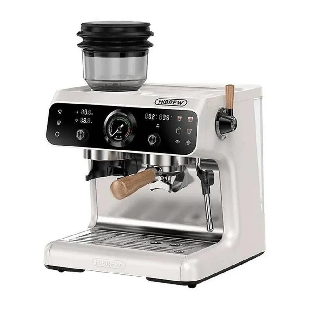 HiBREW H7B Professionelle Espressomaschine mit Mühle, PID-Steuerung & Dual-Heizsystem