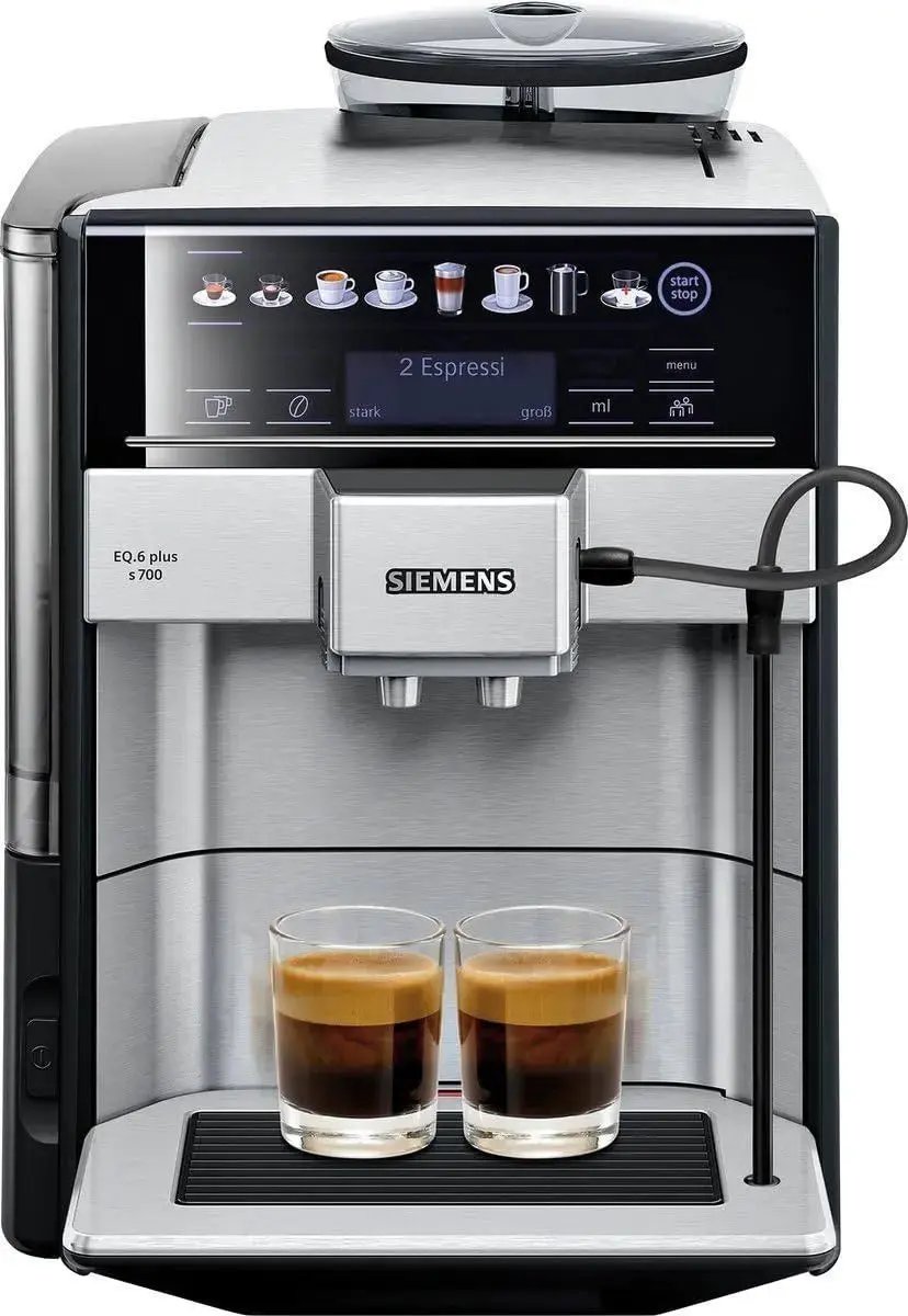 Siemens EQ6 plus s700 TE657503DE Kaffeevollautomat für Vielfalt & Komfort