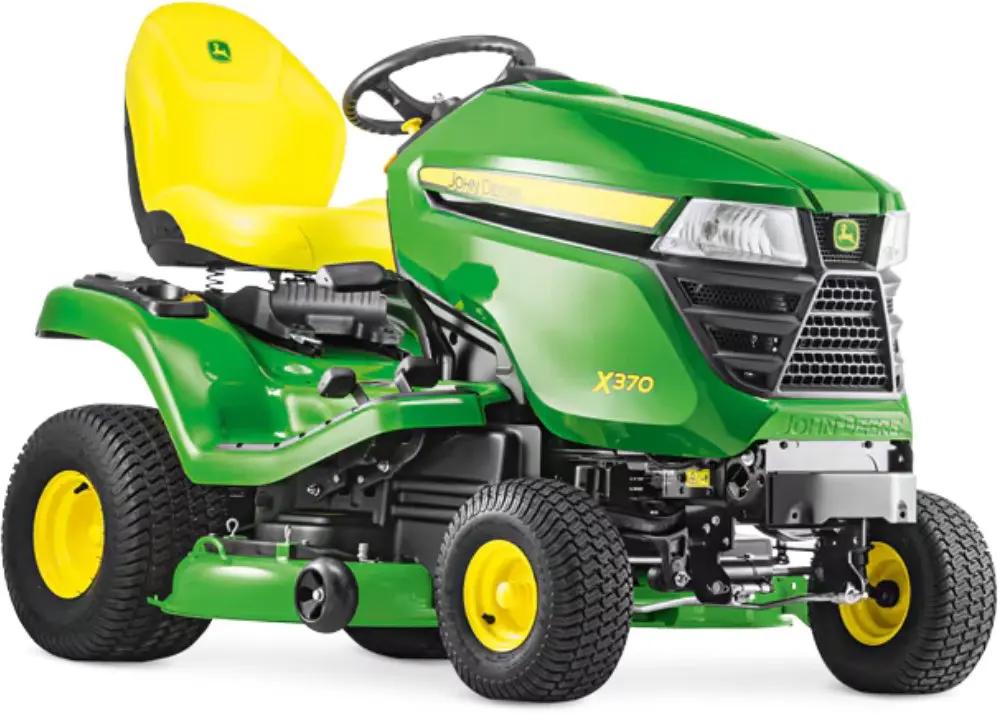 John Deere Rasentraktor X370 Grundgerät ohne Mähwerk - Modell 2025
