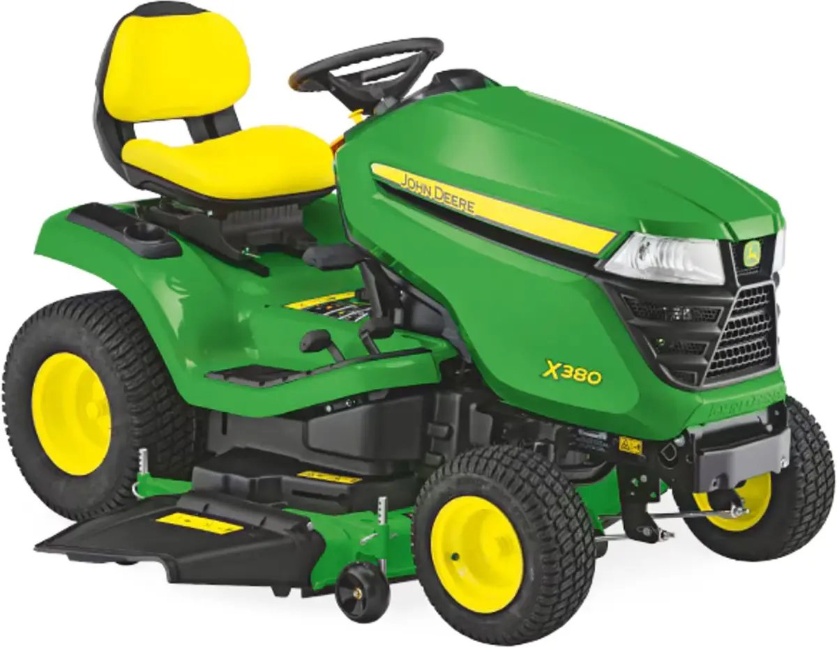 John Deere Rasentraktor X380 ohne Mähwerk - Modell 2025