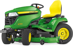 John Deere Rasentraktor X584 mit 137 cm Accel Deep Mähwerk - Modell 2025