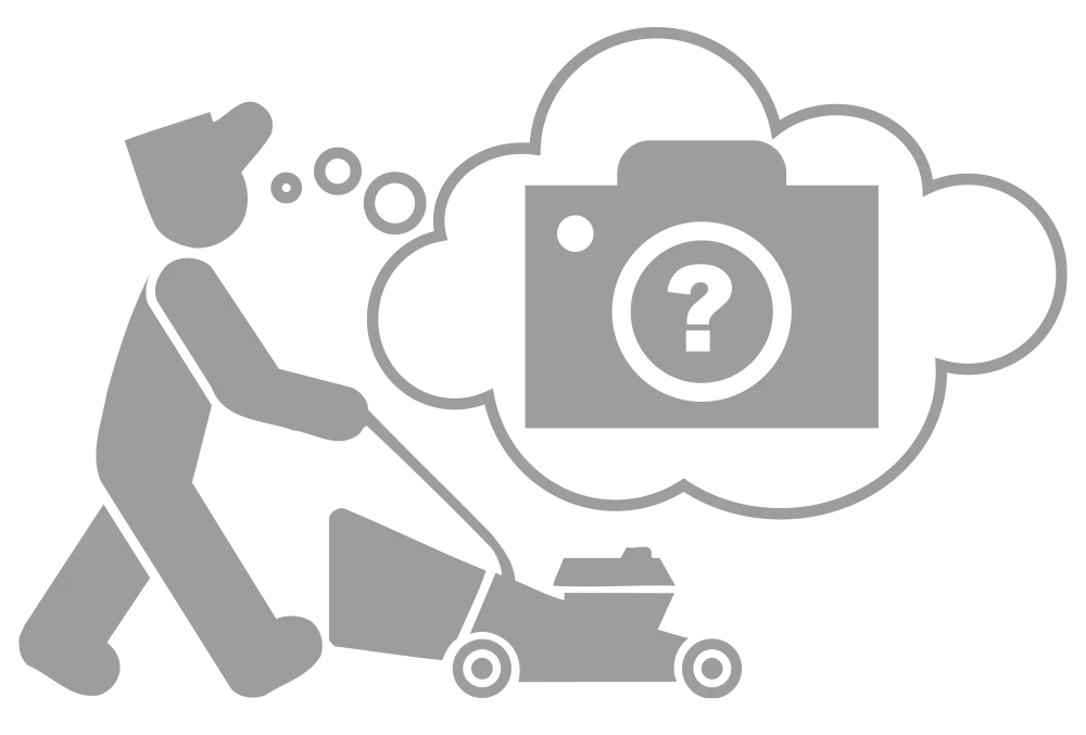 FERRARI Einachser 515 PS mit 80cm Kehrmaschine