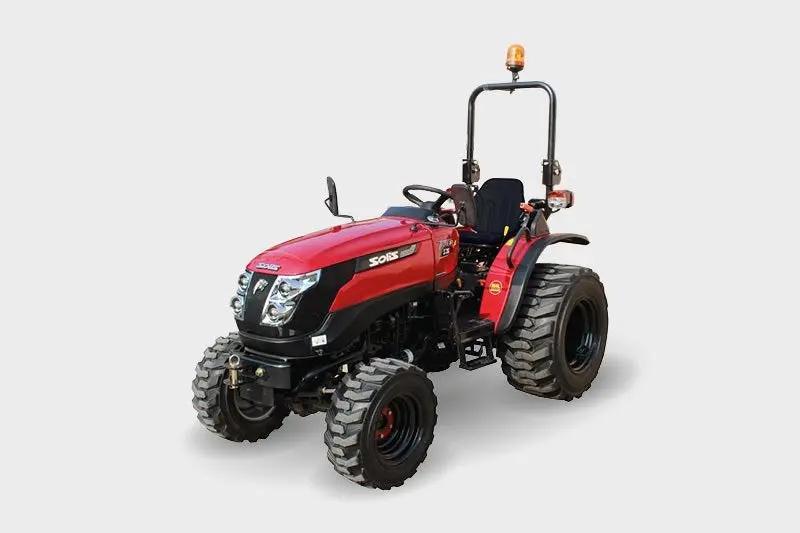 Solis Kompakttraktor 26 Tiger Rot-Metallic Sondermodell Grundmaschine ohne Bereifung