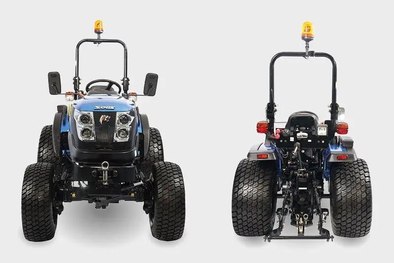 Solis Kompakttraktor 26 Tiger Blau-Metallic Sondermodell Grundmaschine ohne Bereifung