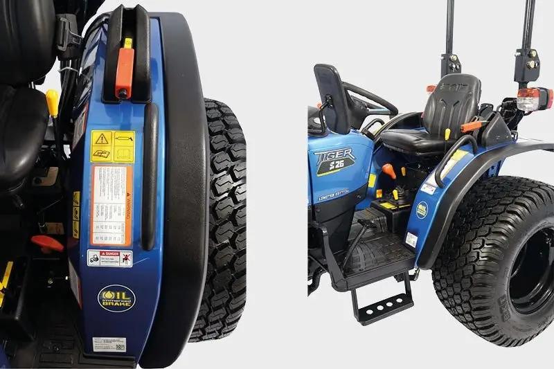 Solis Kompakttraktor 26 Tiger Blau-Metallic Sondermodell Grundmaschine ohne Bereifung