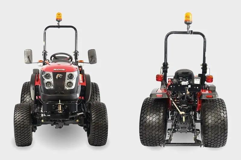 Solis Kompakttraktor 26 Tiger Rot-Metallic Sondermodell Grundmaschine ohne Bereifung