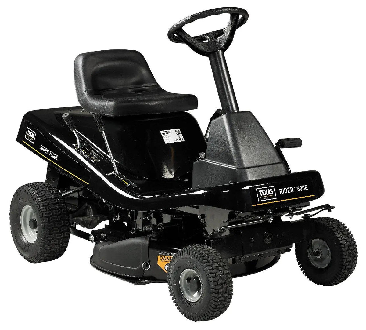 Texas Aufsitzmäher Rider 7600E 2in1 inkl. Mulchkit - Modell 2025