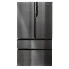 Haier HB26FSNAAA French-Door Kühl-Gefrierkombination, 750L XXL, Total No Frost, MyZone, Titan