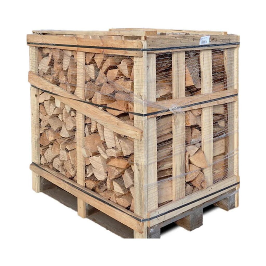 JSM Brennholz Buche – Scheitlänge 25 cm – lose geschüttet – ca. 1,6 m³ – auf Palette